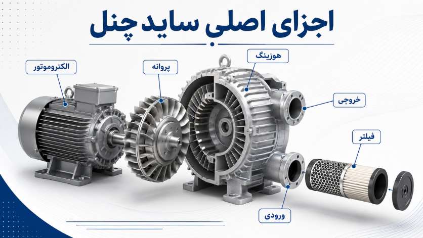 اجزای اصلی ساید چنل