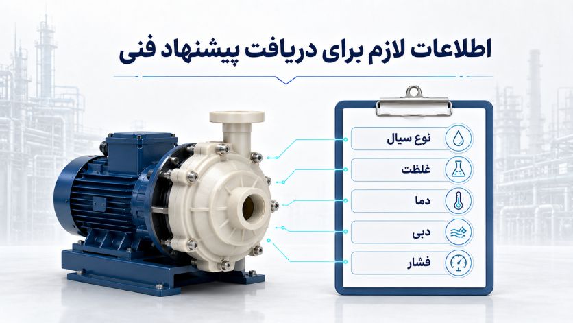 اطلاعات لازم برای دریافت پیشنهاد فنی