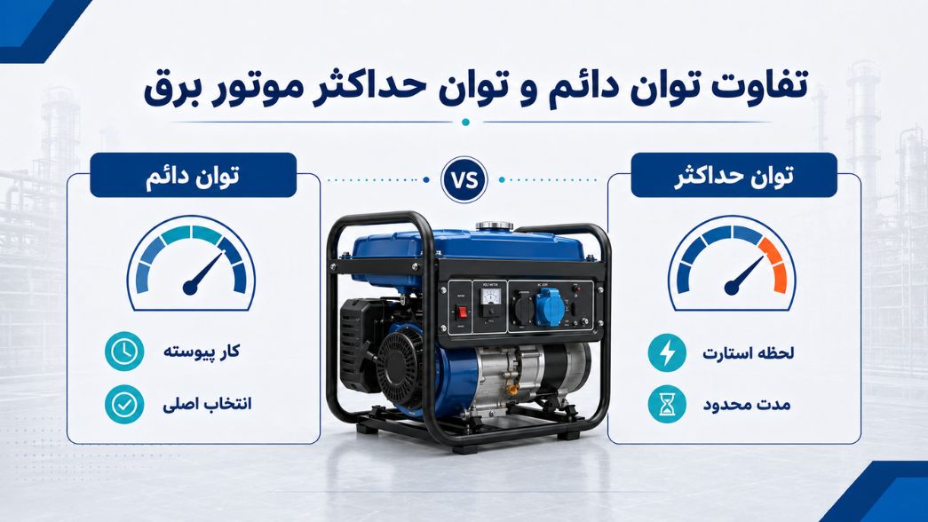 تفاوت توان دائم و حداکثر موتور برق، کیلووات، کاوا و آمپر در موتور برق 4 تفاوت توان دائم و توان حداکثر موتور برق